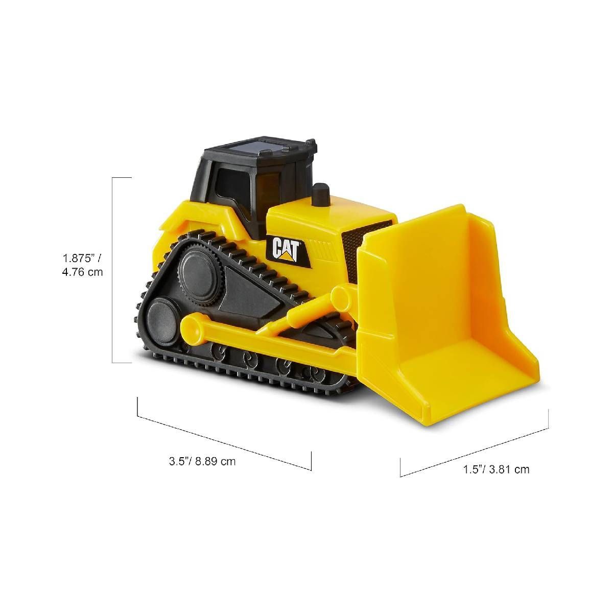 CAT - Mini vehículos CAT pack de 5 maquinarias de construcción