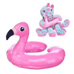 BUILD A BEAR - Flotador Flamingo Build-A-Bear
