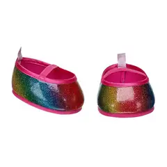 BUILD A BEAR - Zapatos Arcoiris Lentejuelas Build-A-Bear