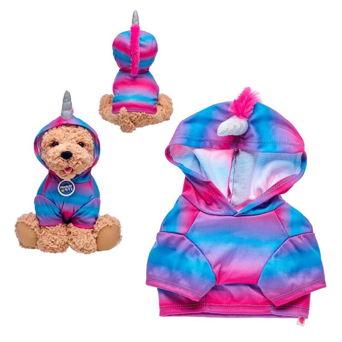 BUILD A BEAR - Poleron Unicornio Promise Pets Build-A-Bear