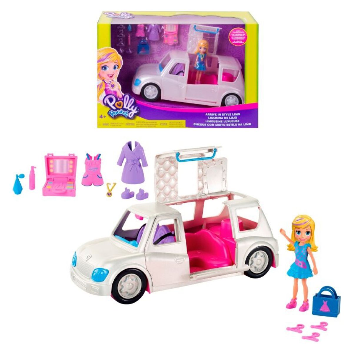 POLLY POCKET - POLLY POCKET LIMUSINA DE LUJO