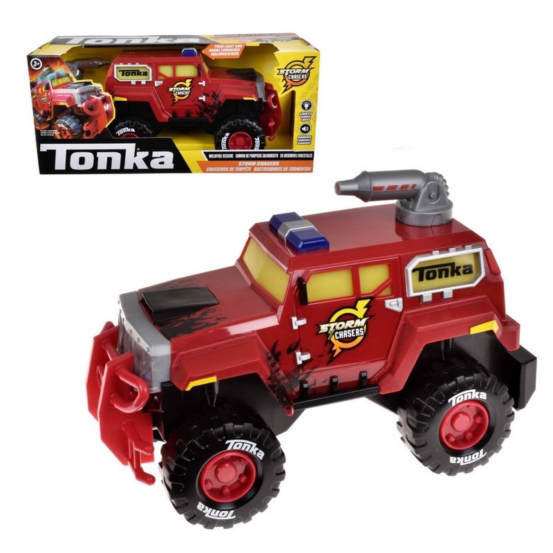 TONKA - Mega Vehiculo Tonka Cazador De Tormentas De 26 Cms - Rescate