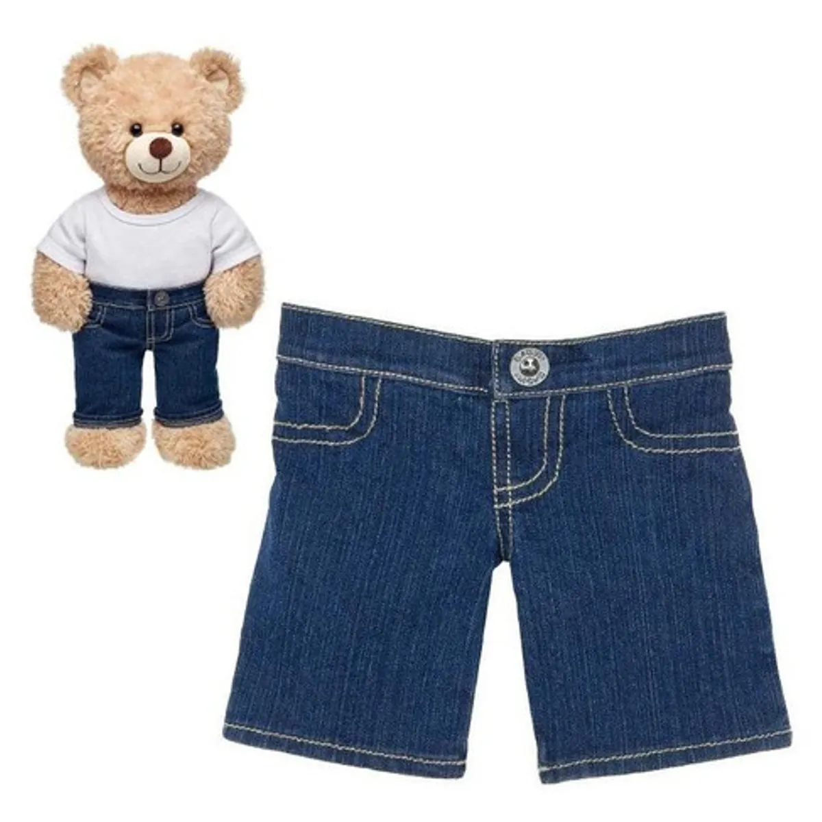 BUILD A BEAR - Jeans para peluche Build a Bear azul casual