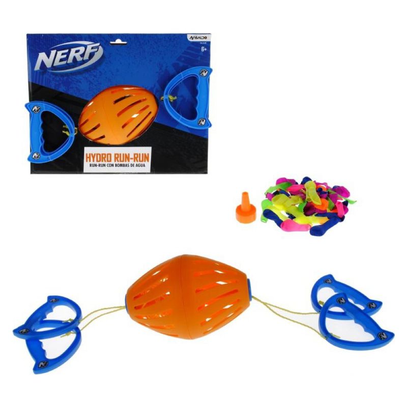 NERF - Juego Run Run Con Bombas De Agua Nerf