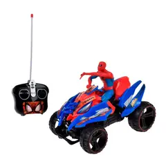 ANSALDO - Cuadrimoto R/c Con Figura Spiderman