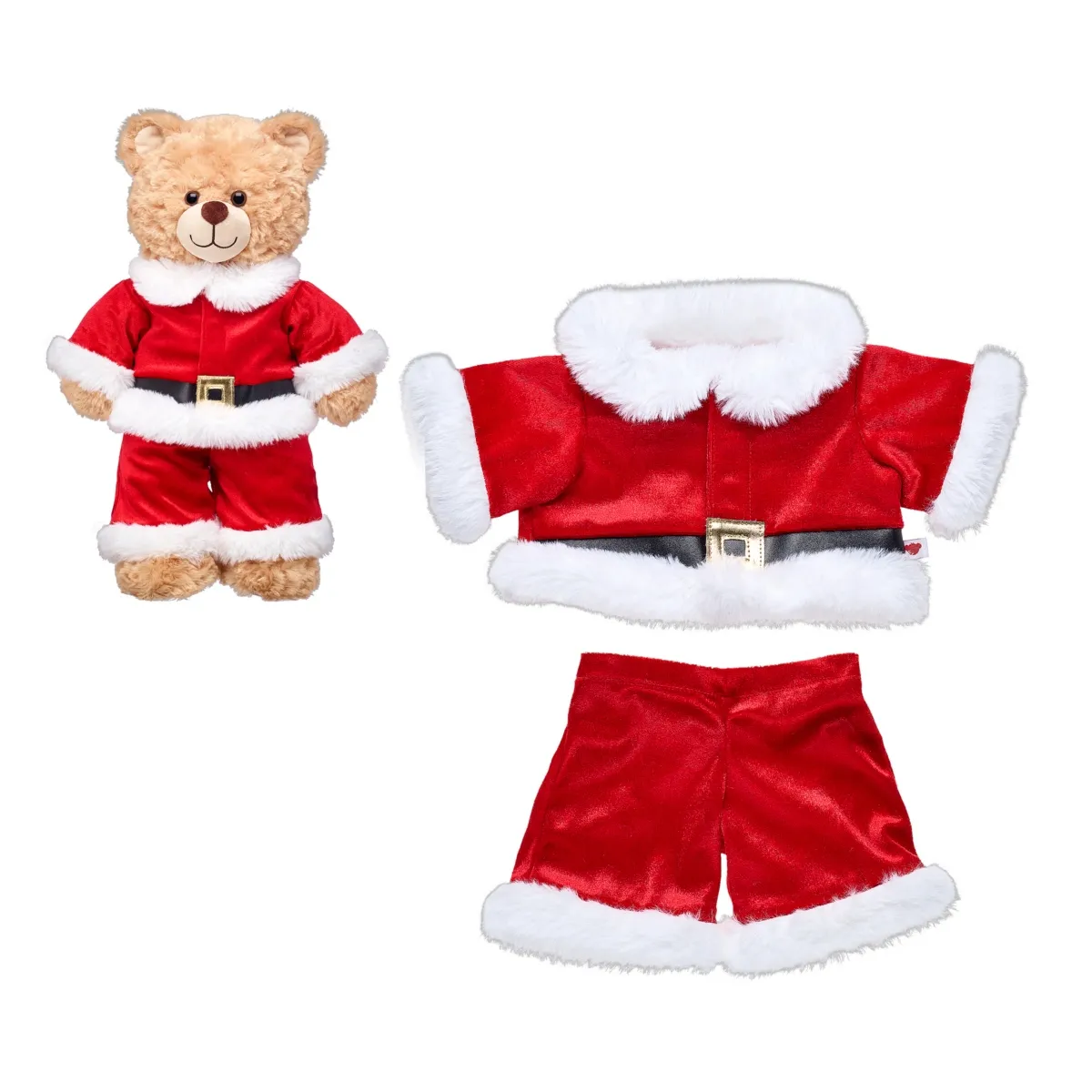 BUILD A BEAR - Traje Viejito Pascuero Build a Bear Navidad 365 días