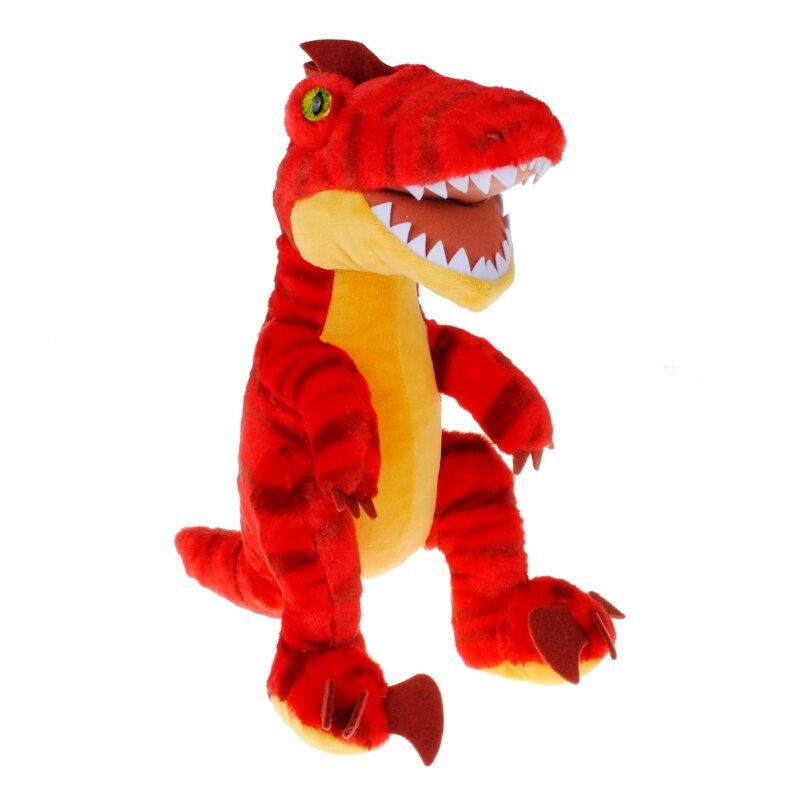 BUILD A BEAR - Peluche Dinosaurio Rojo Build-A-Bear.-