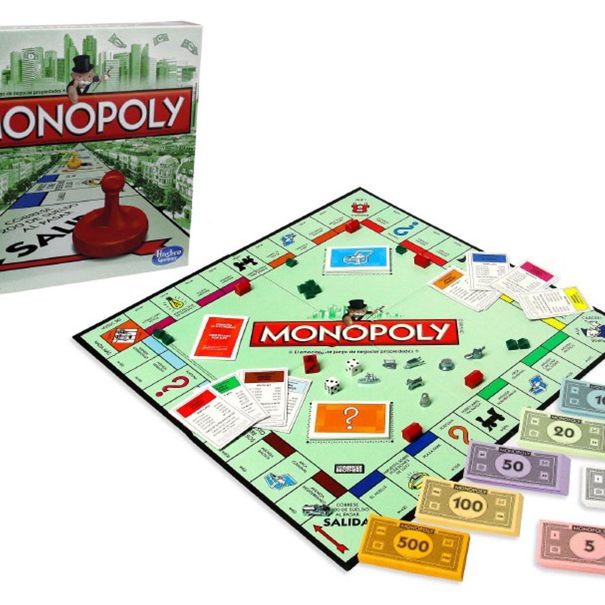 MONOPOLY - Juego de mesa Monopoly clásico modular portátil