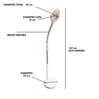 Lupa Led Con Pedestal O Lámpara Para Estética