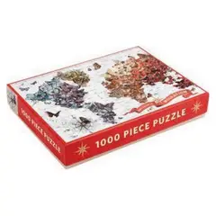 GALISON - Rompecabeza Wendy Gold: Butterfly Migration - 1000 Piezas