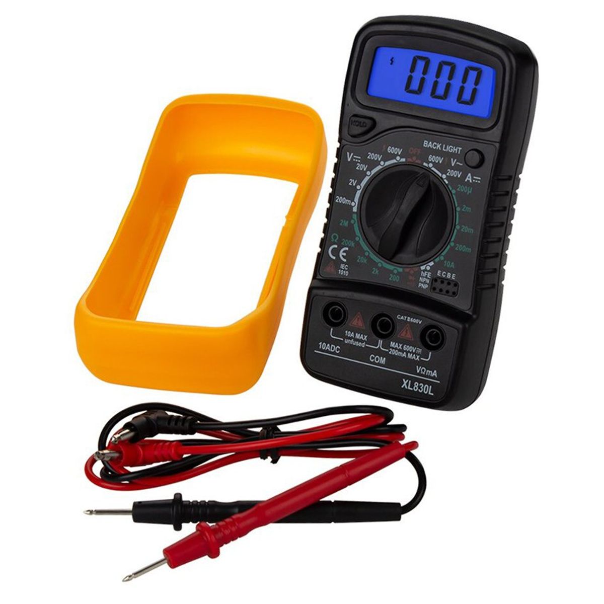 GENERICO - Multitester Tester Multímetro medidor Continuidad XL830L