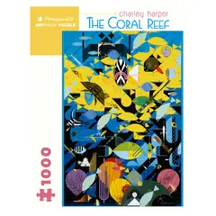 RETAILEXPRESS - Rompecabeza Charley Harper: The Coral Reef - 1000 Piezas