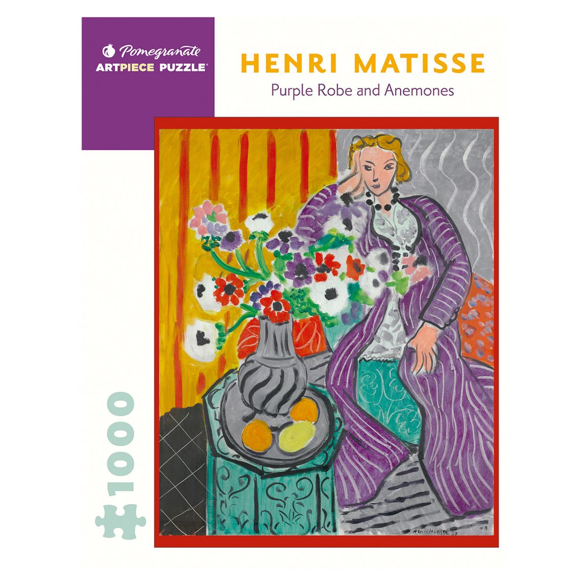 RETAILEXPRESS - Rompecabeza Heri Matisse: Purple Robe & Anemones 1000 Pieza