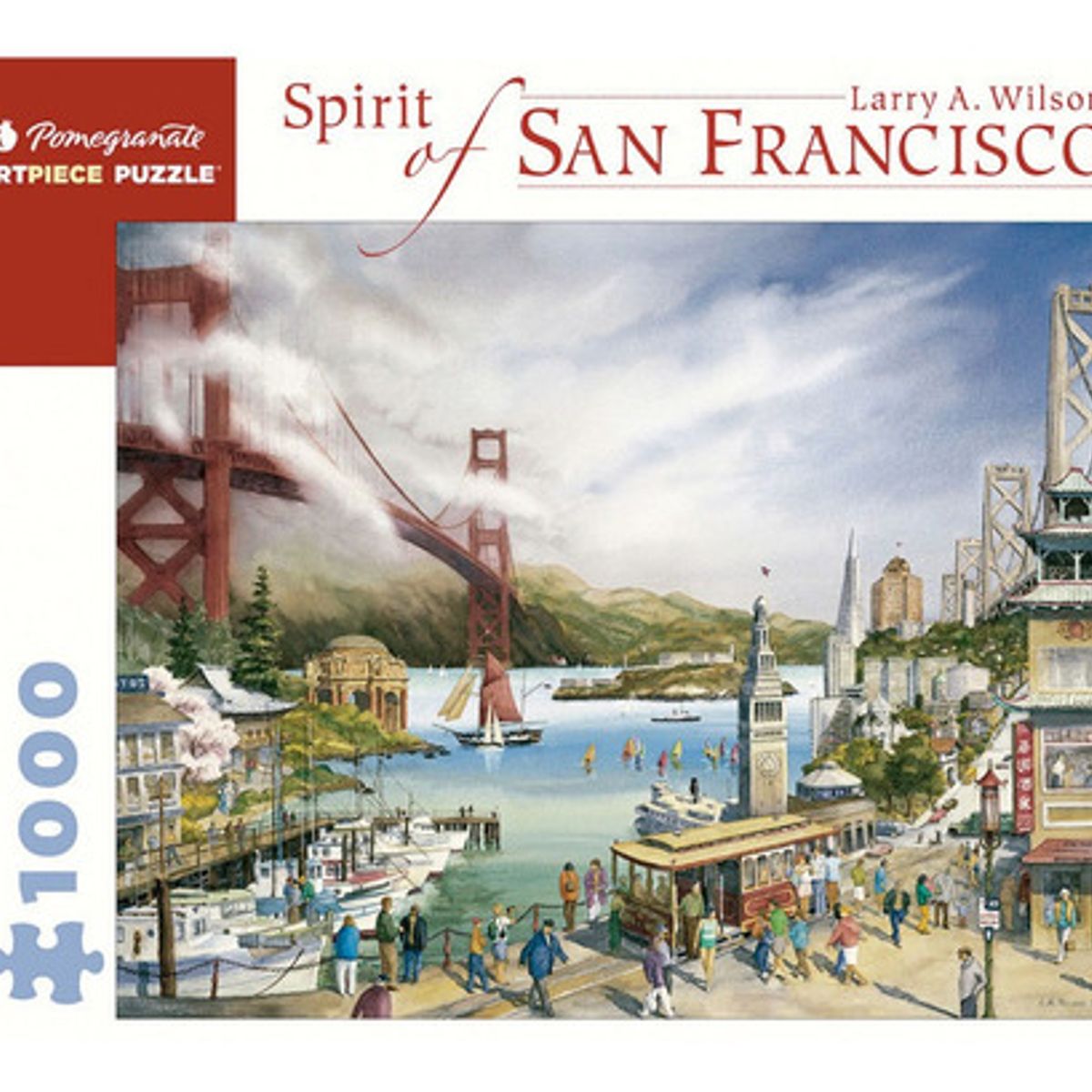 RETAILEXPRESS - Rompecabeza Spirit Of San Francisco - 1000 Piezas