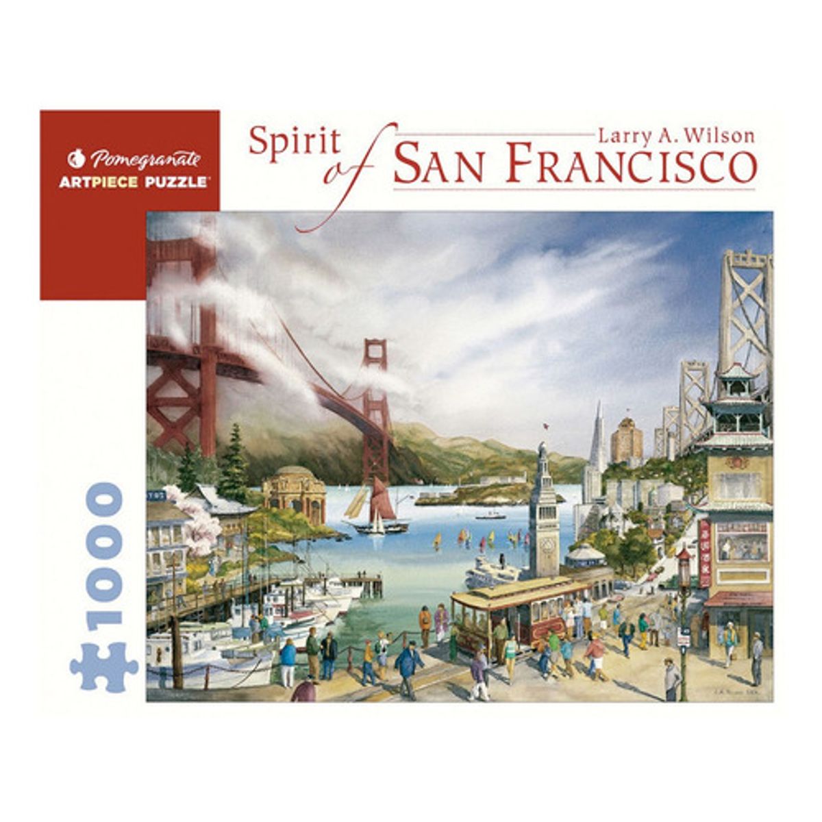 RETAILEXPRESS - Rompecabeza Spirit Of San Francisco - 1000 Piezas