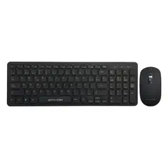DATACOM - Kit Teclado Mouse Inalámbrico 2,4gh Pronobel