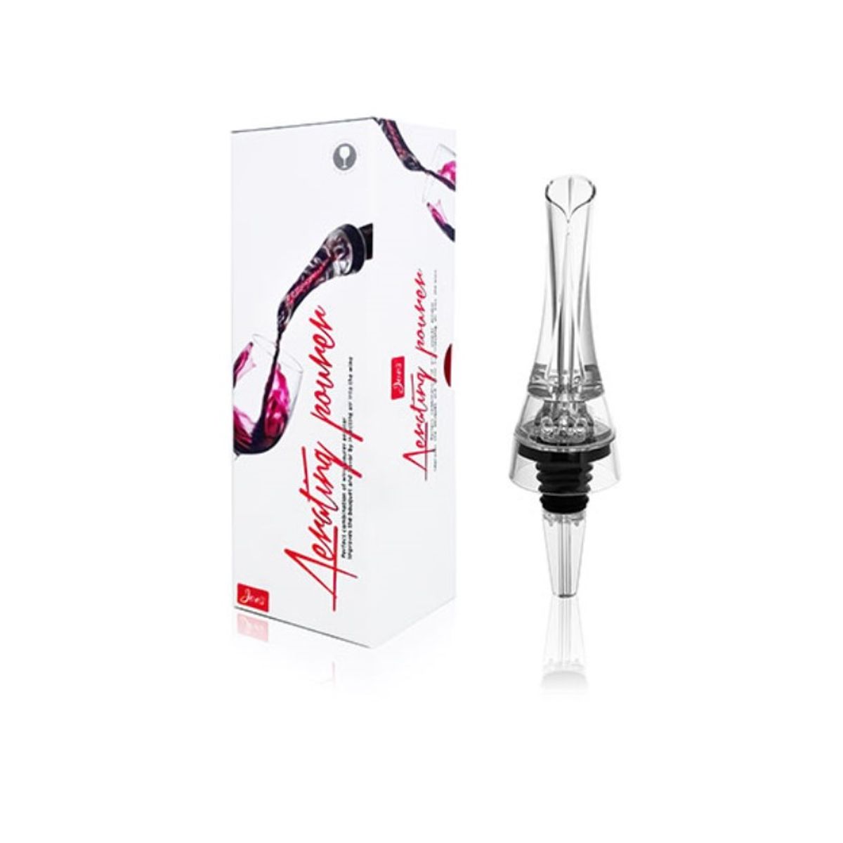 CATALAB - Aireador De Vino Decantador Para Botella Con Caja De Regalo