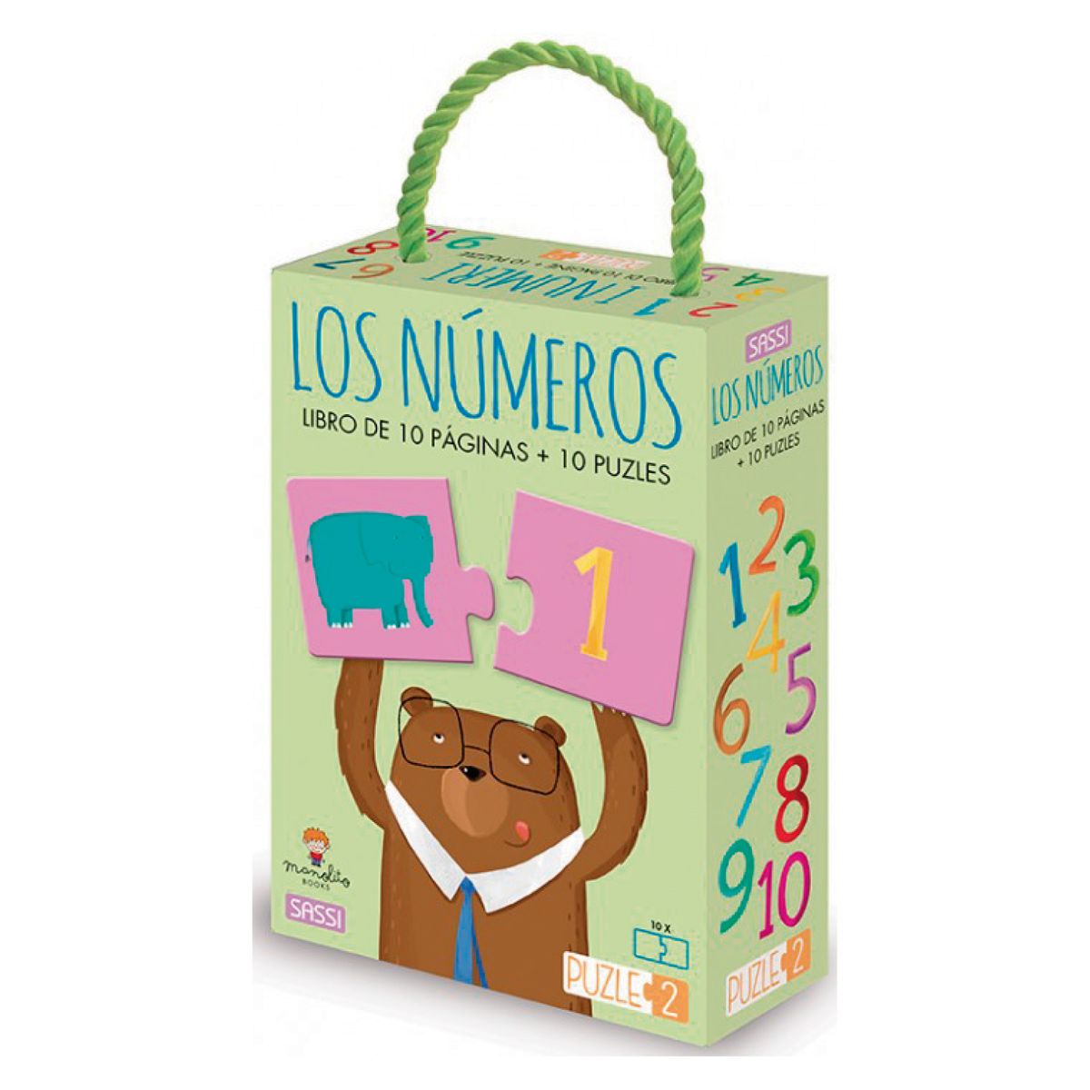 MANOLITO BOOKS - Libro y Puzzle Los Números