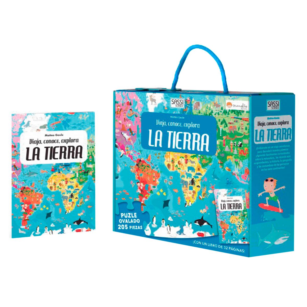 MANOLITO BOOKS - Libro y Puzzle La Tierra
