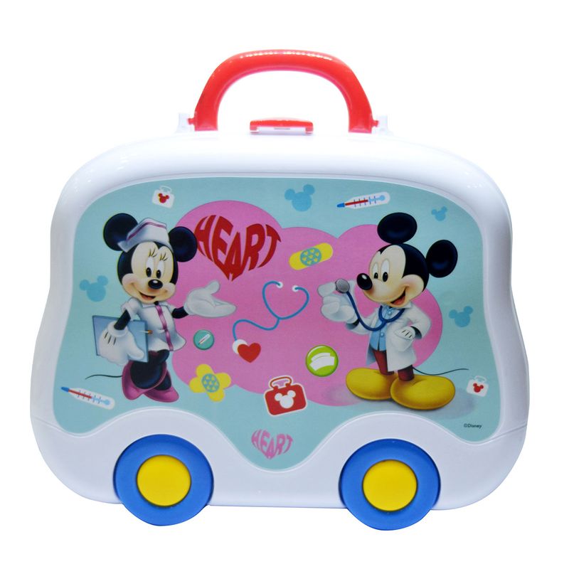 DISNEY - Set Doctor En Maletin Con Ruedas Mickey Disney