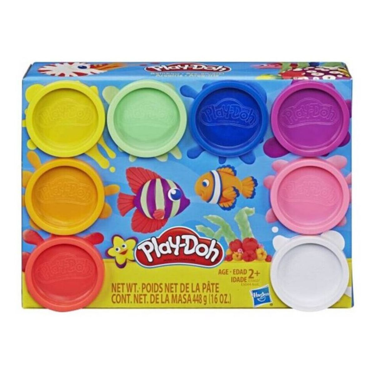 HASBRO - Play doh - 8 pack Arcoiris - mezcla de colores