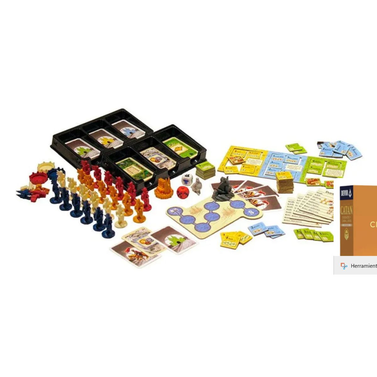 DEVIR - Catan Ciudades Y Caballeros - Juego de Mesa - Español 2025