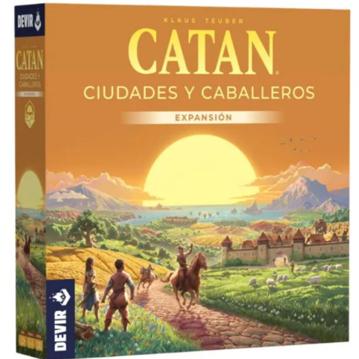 DEVIR - Catan Ciudades Y Caballeros - Juego de Mesa - Español 2025
