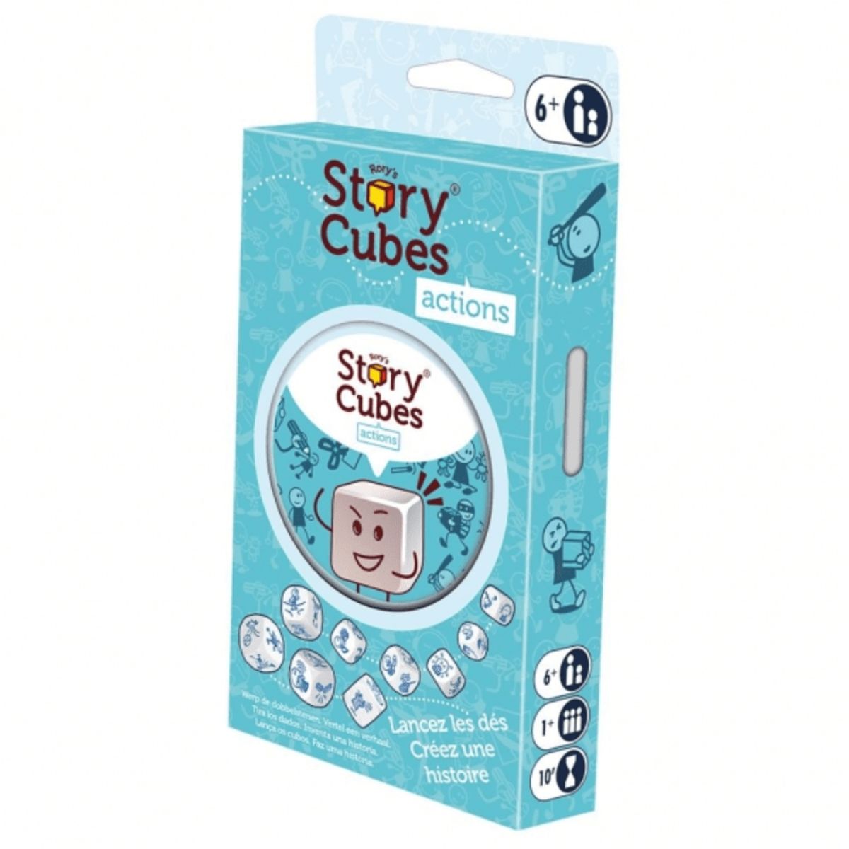 THE CREATIVITY HUB - Story Cubes Acciones - Juego de Mesa - Español