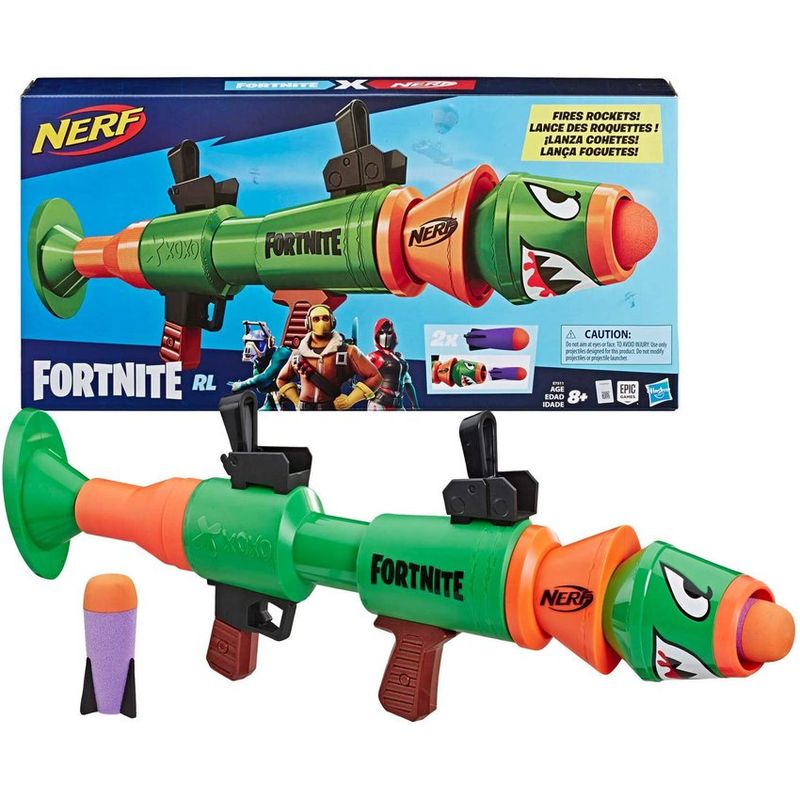 FORTNITE - Nerf Fortnite Rl Lanzador Cohetes Blaster - Oficial