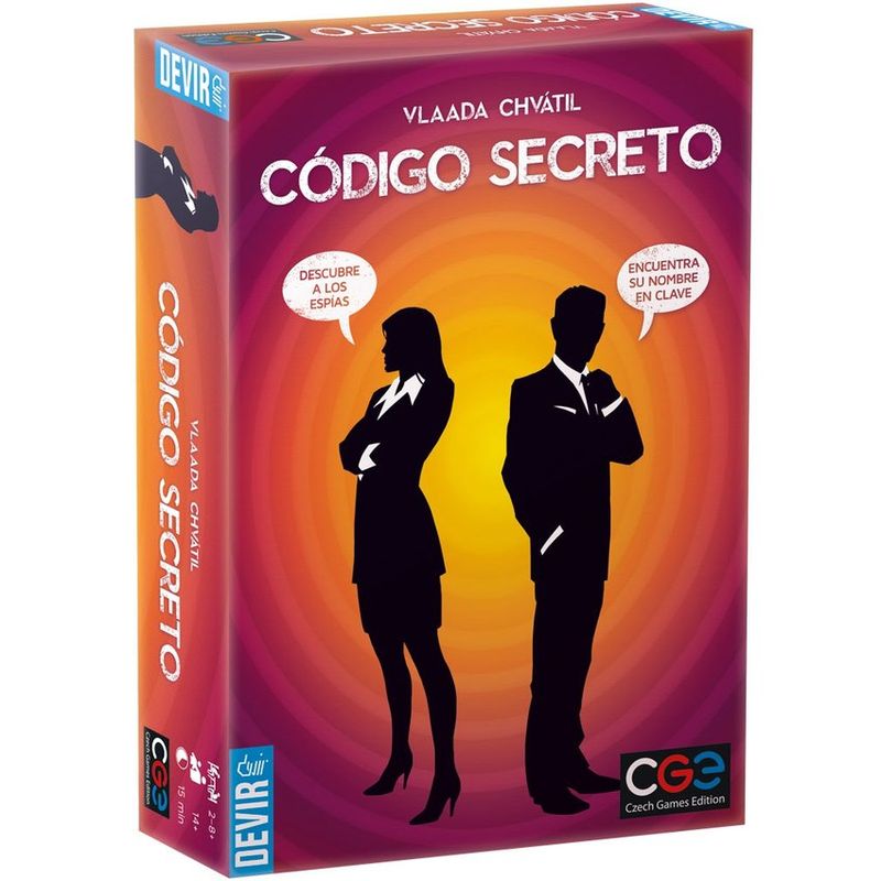 DEVIR - Código Secreto - Juego de Mesa - Español