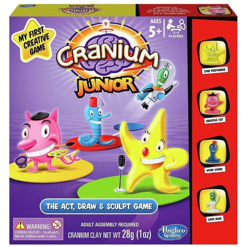 HASBRO - Cranium Junior - Juego de Mesa - Español - Hasbro