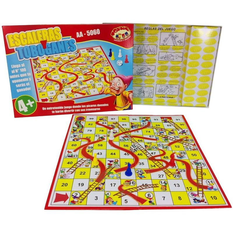 TOING - Escaleras Y Toboganes - Juego De Mesa - Español