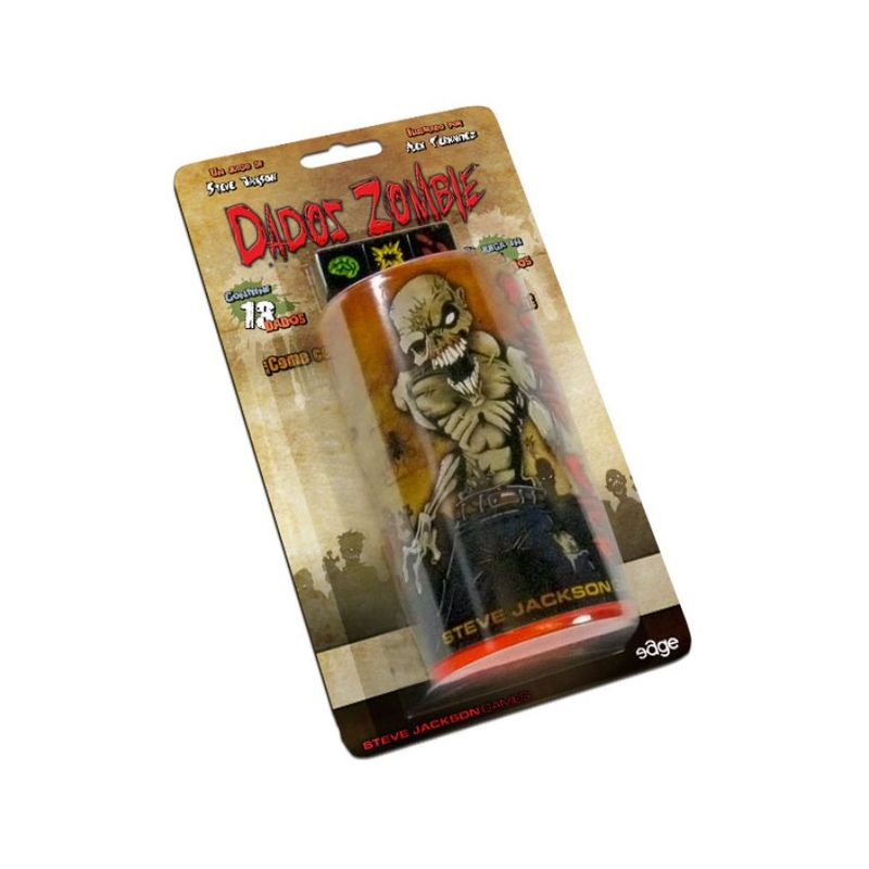 EDGE ENTERTAINMENT - Dados Zombie - - Juego de Mesa - Español