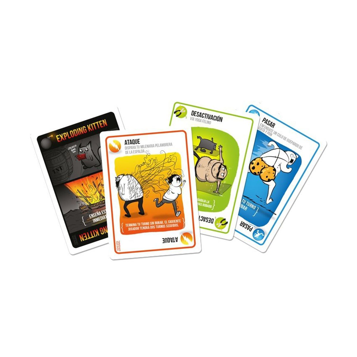 ASMODEE - Exploding Kittens - Juego De Mesa - Español - Original