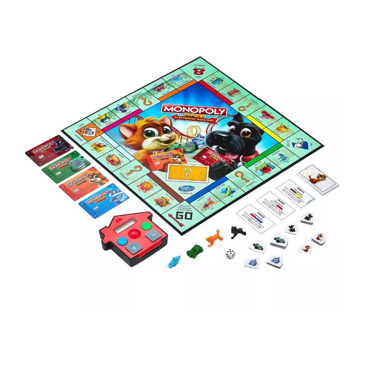 HASBRO - Monopoly Junior Banco Electrónico - Hasbro