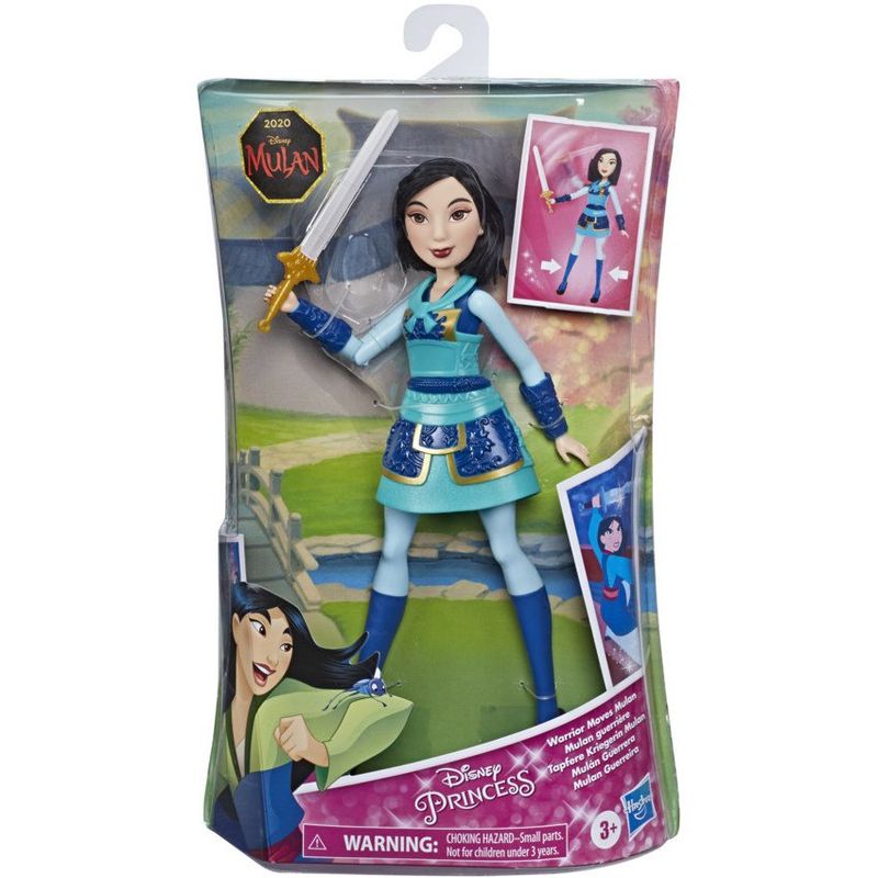 DISNEY - Muñeca Mulan Guerrera Con Espada 2020