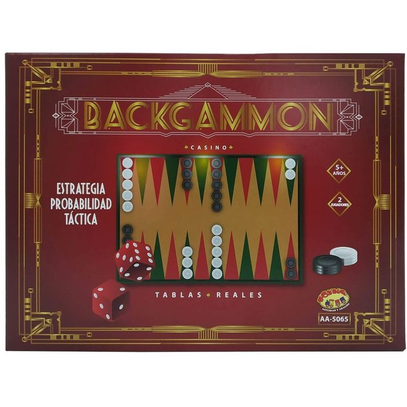 TOING - Backgammon - Juego De Mesa - Español