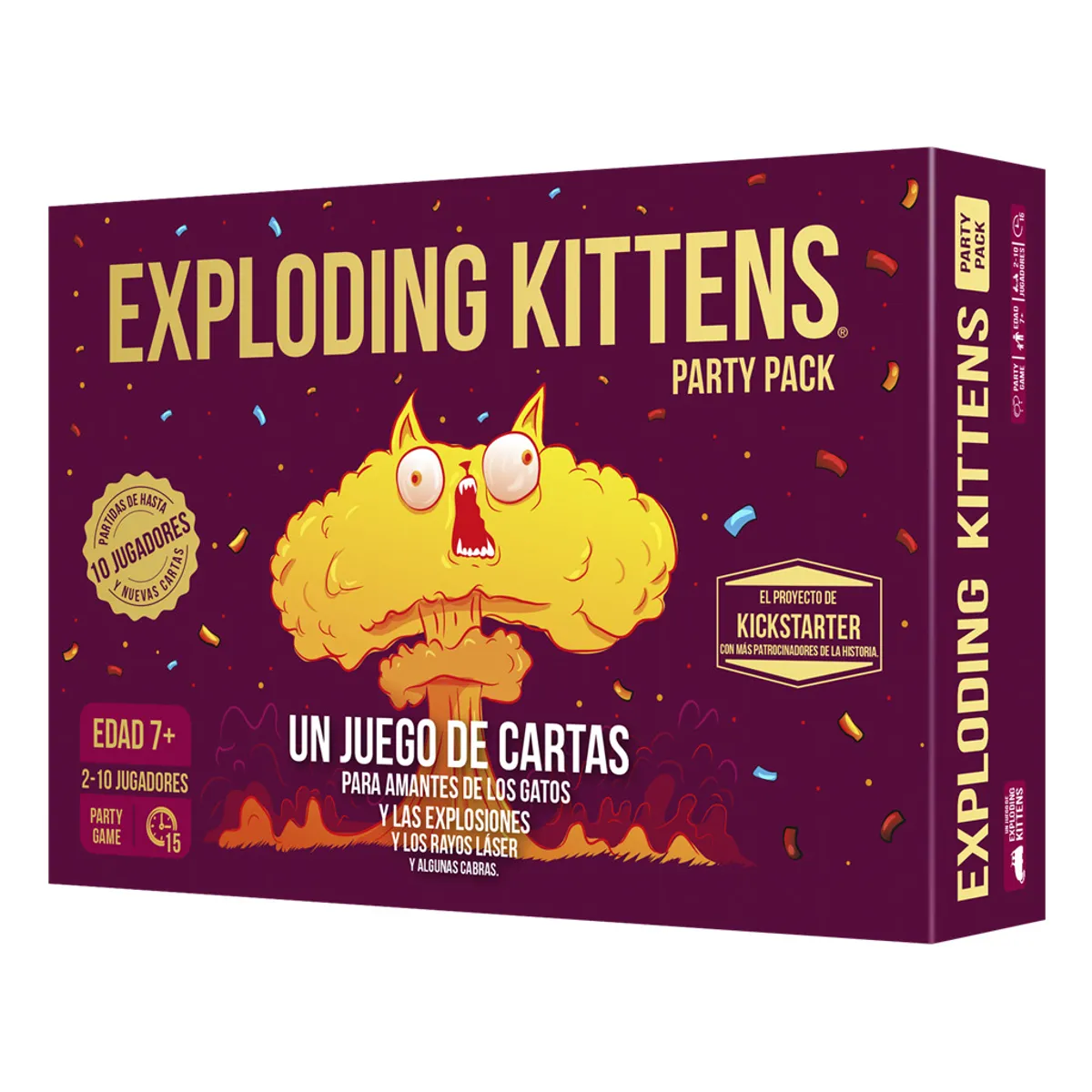 EXPLODING KITTENS - Exploding Kittens Party - Juego De Mesa - Español - Original