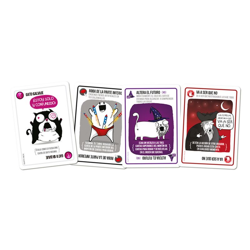 ASMODEE - Exploding Kittens Party - Juego De Mesa - Español - Original