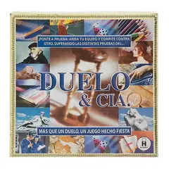 BLACK - Duelo Y Cia Mimica Desafios - Diverti - Juego de Mesa - Español