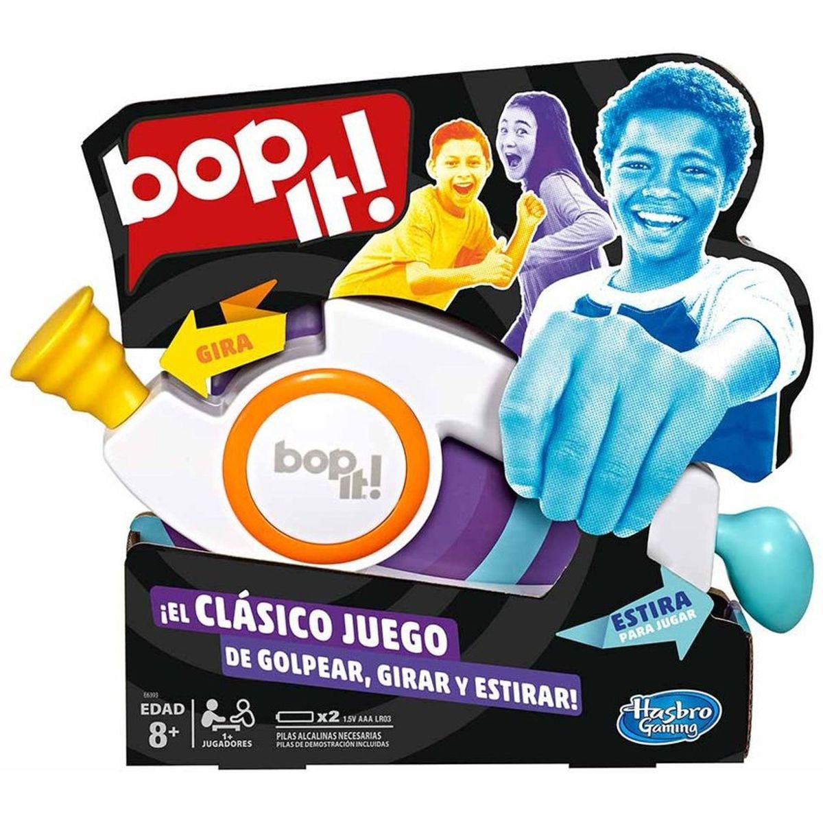 HASBRO - Bop It Clasico - Nuevo 2024 - Hasbro - Juego de Mesa
