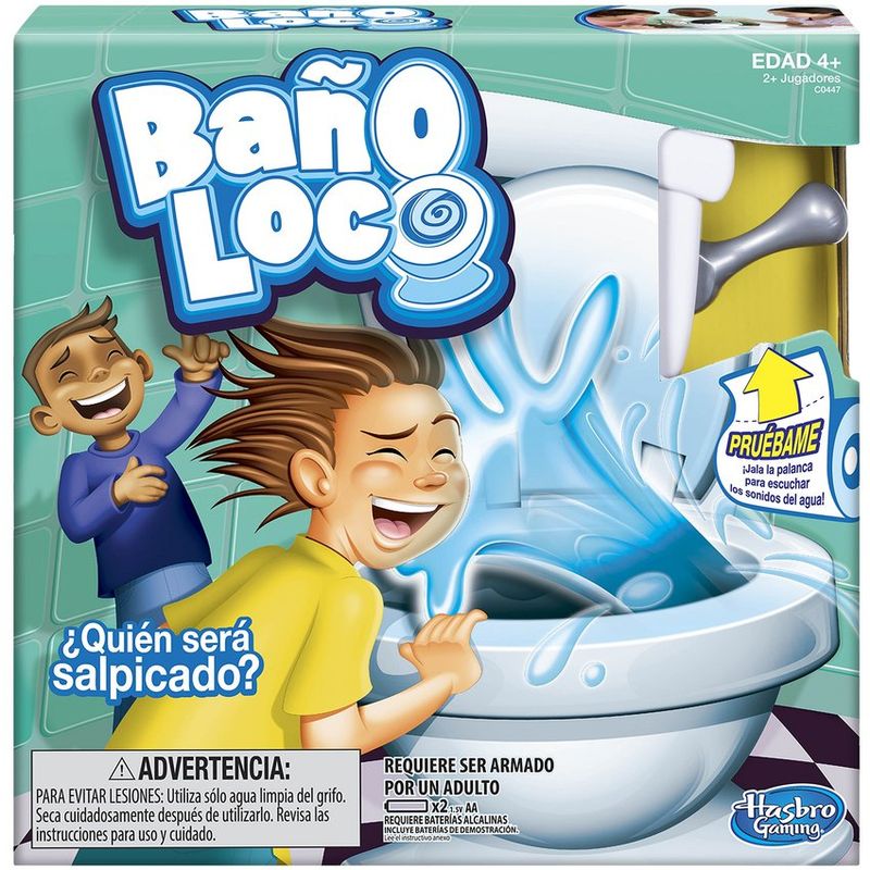 HASBRO - Baño Loco Original Hasbro - Juego de Mesa - Español