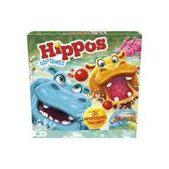HASBRO - Hippos Glotones Hipopotamos Original - Juego Mesa - Español