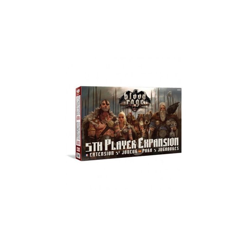 EDGE ENTERTAINMENT - Blood Rage Expansion Para 5 Jugadores - Juego de Mesa - Español