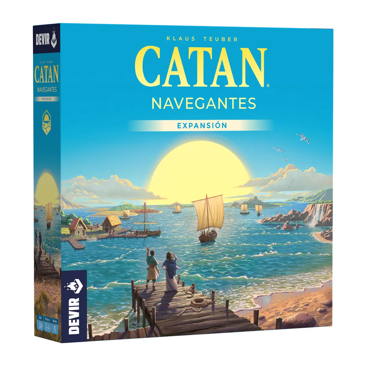 DEVIR - Catan Navegantes - Expansion - Juego de Mesa - Español