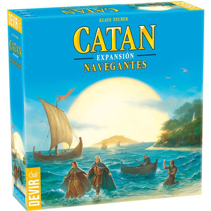 DEVIR - Catan Navegantes - Expansion - Juego de Mesa - Español