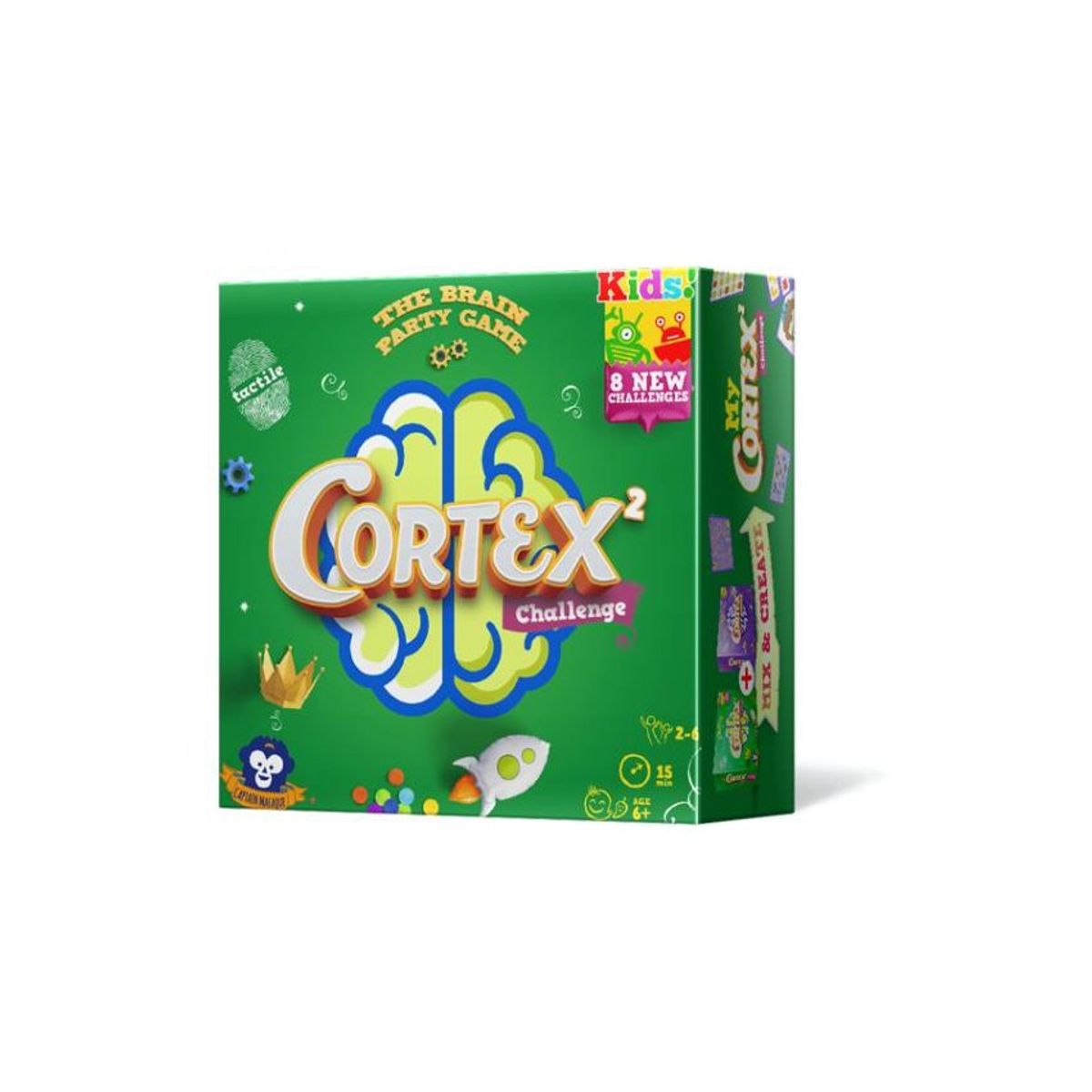 ASMODEE - Cortex Kids 2 - Juego de Mesa - Español