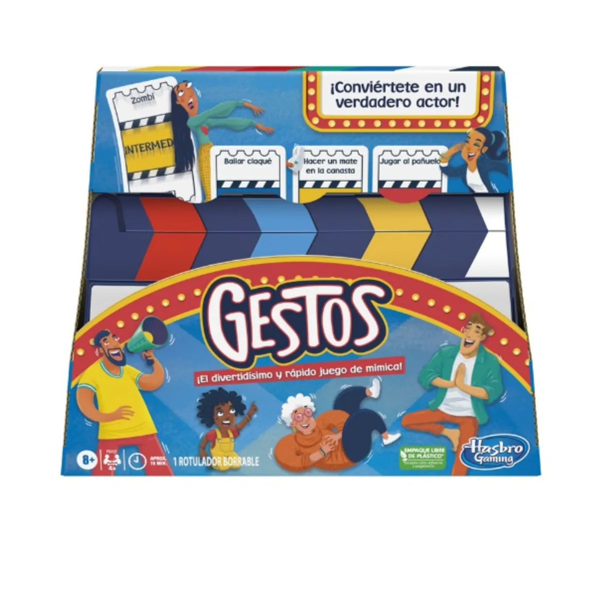 HASBRO - Caras Y Gestos - Hasbro - Juego de Mesa - Español
