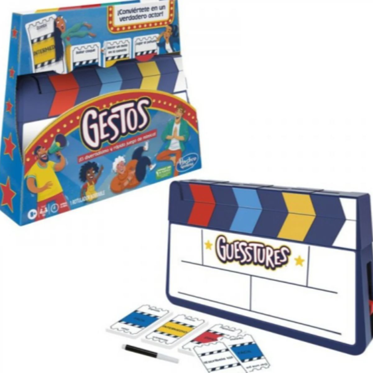 HASBRO - Caras Y Gestos - Hasbro - Juego de Mesa - Español