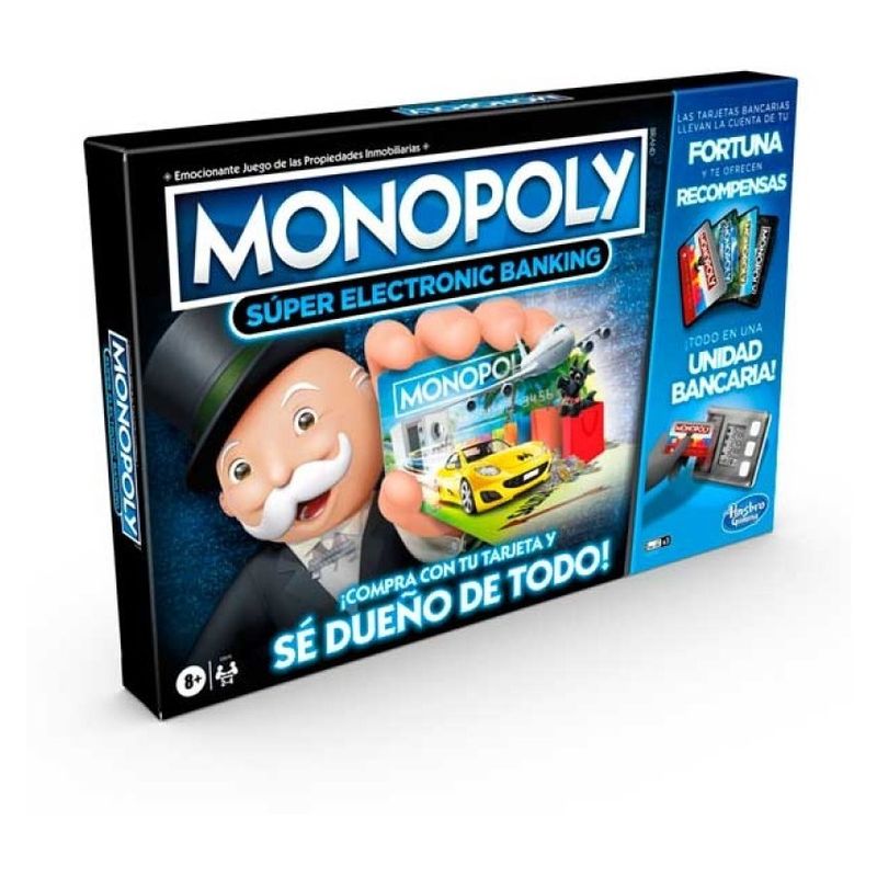 HASBRO - Monopoly Banco Electrónico - Hasbro - Monopolio